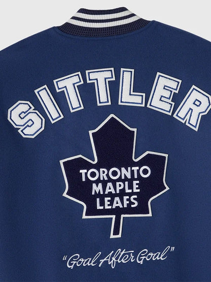 Toronto Maple Leafs OVO Darryl Sittler varsity jacket