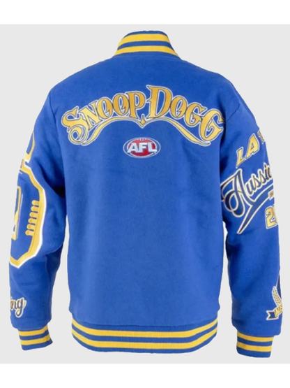 Trendy Snoop Dogg AFL Limited Edition Bomber Jacket For Sale