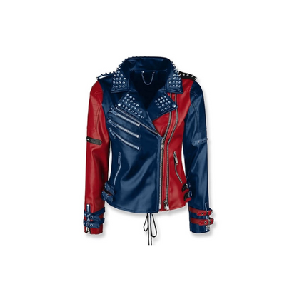 Heartless Asylum Harley Quinn Leather Jacket