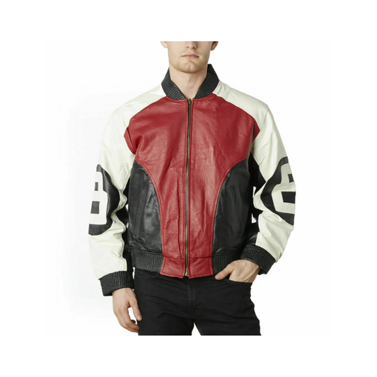 Mens Genuine Red 8 Ball Pool Jacket - Pool Apparel