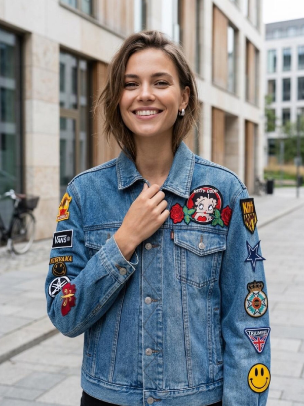 Upcycled Jean Jacket
