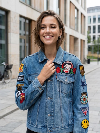 Upcycled Jean Jacket