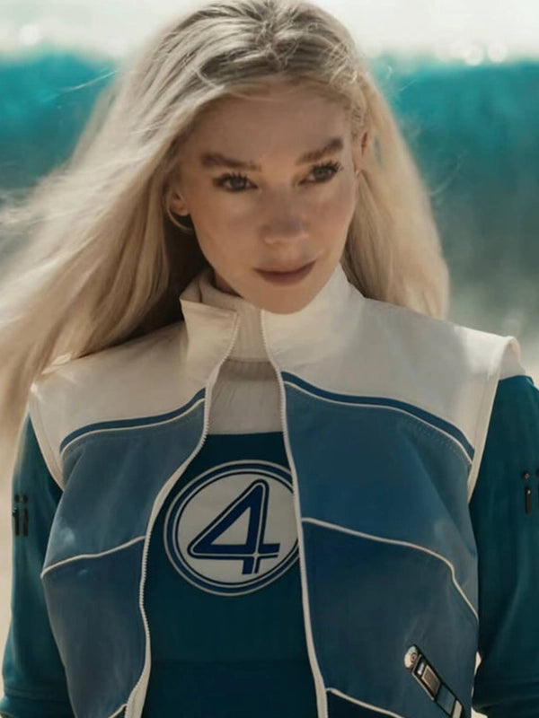 Vanessa Kirby Susan Storm Blue Zip Up Vest 2026 Doomsday