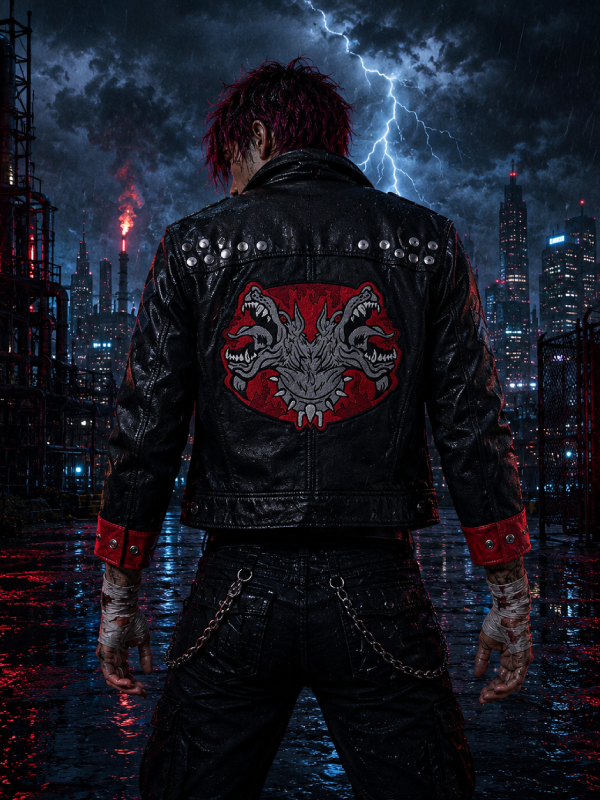 Vi Arcane S02 Cosplay Jacket League of Legends Pit Fighter Costume Coat