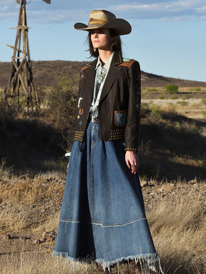 WIld catter American Assemblage Biker Jacket