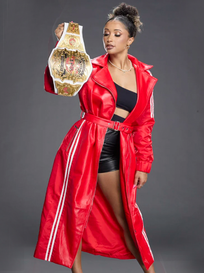 WWE NXT Kelani Jordan Red Coat