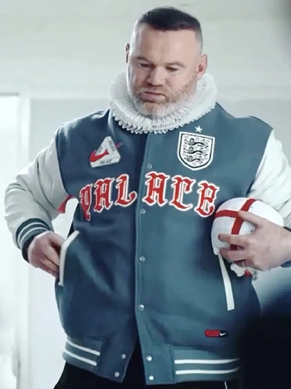 Wayne Rooney Nike x Palace England 2026 Varsity Jacket