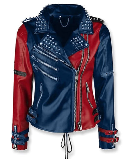 Heartless Asylum Harley Quinn Leather Jacket