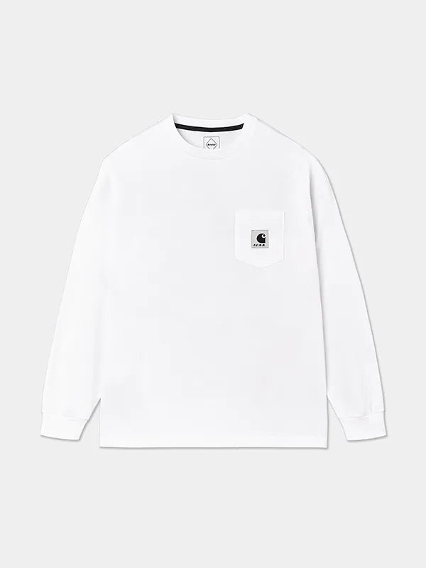 White F.C. Real Bristol x Carhartt WIP 2026 Pocket Long Sleeve T Shirt Unisex