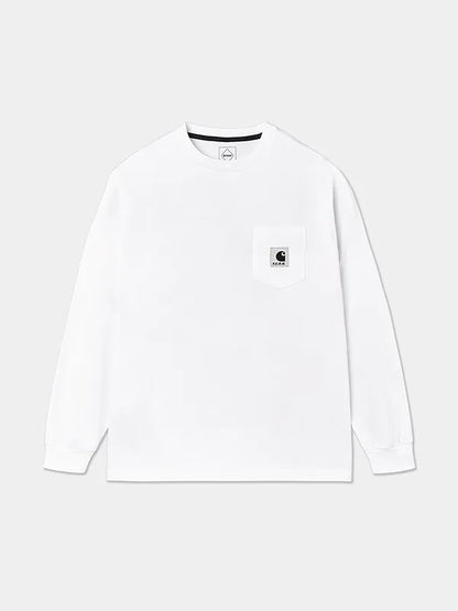 White F.C. Real Bristol x Carhartt WIP 2026 Pocket Long Sleeve T Shirt Unisex