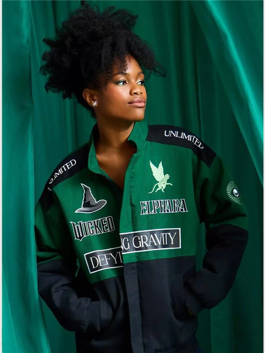 Wicked Elphaba Defying Gravity Racing Jacket