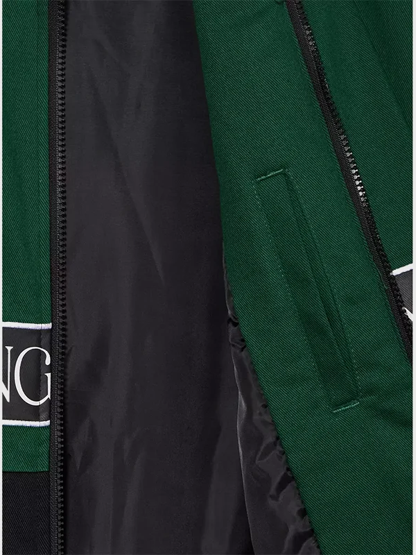 Wicked Elphaba Defying Gravity Racing Jacket Green