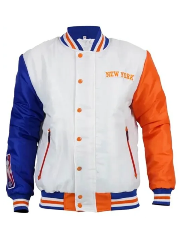Women Anne Hathaway Knicks Jacket