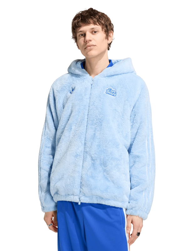 Women's Blue zip-up hoodie jacket
