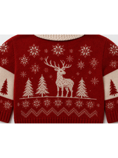 Women's Christmas Sweater Cardigan