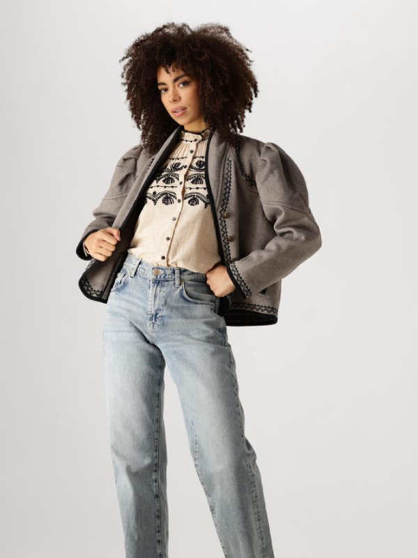 Women's Vintage Embroidered Jacket