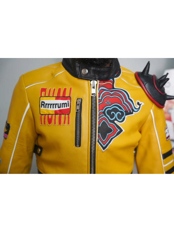 Yellow Puffer Jacket for Women