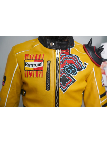 Yellow Puffer Jacket for Women