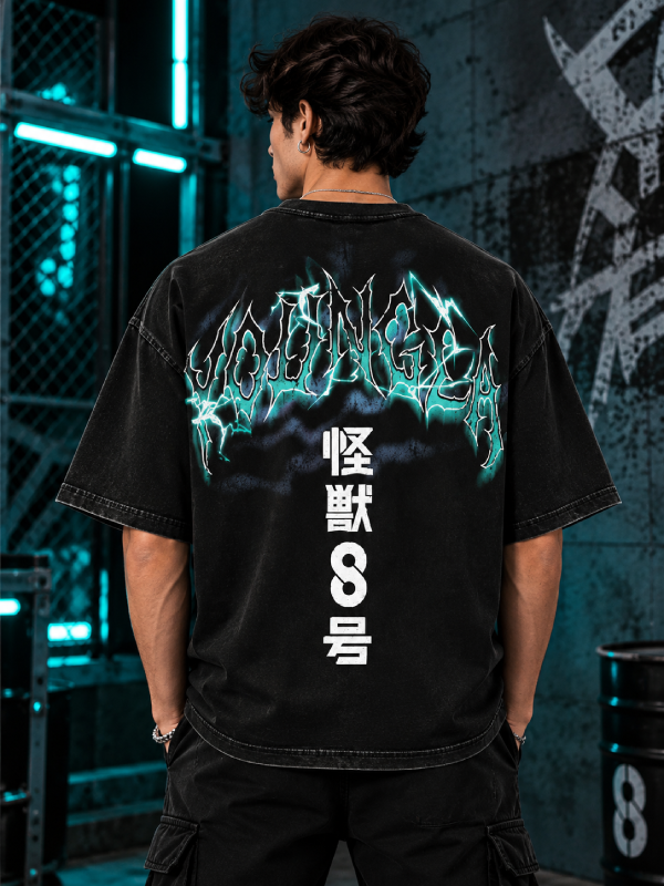 YoungLA Graphic Tee Kaiju No. 8 Print