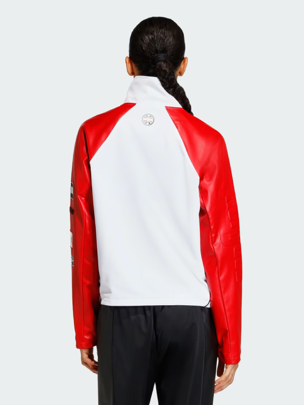adidas Teamgeist Faux Leather Women's Track Jacket