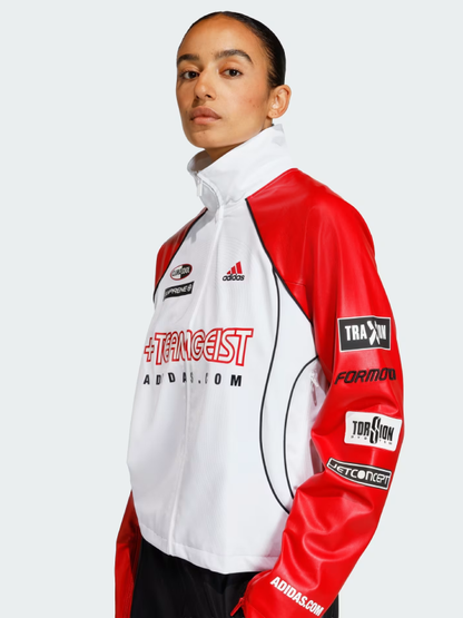 adidas Teamgeist Women's Faux Leather Track Jacket