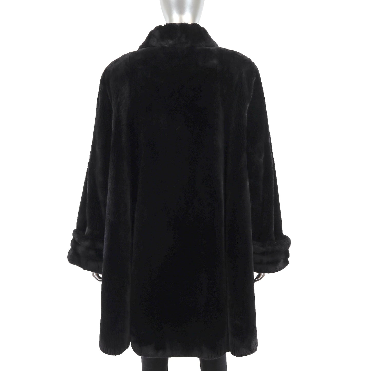 Women's Nordstrom Black Sheared Beaver Fur Coat - Luxury Winter Outerwear | Nordstrom