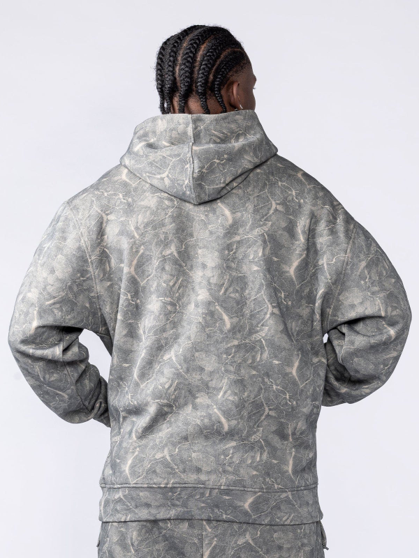 gothic oversized hoodie washed tree camo 2026