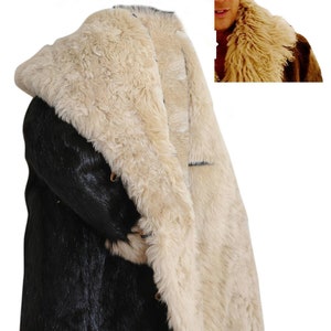 VIN DIESEL Real Nutria Long hair Fur Coat with Alpaca sheep natural long hair Fur Shawl Collar xxx movie Beaver Fur Muskrat Fur Dark Brown