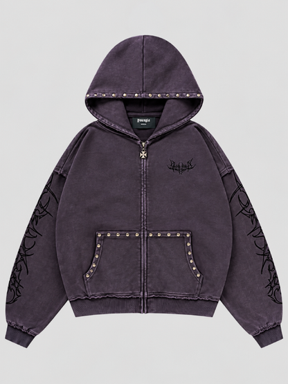 indigenous pattern hoodie