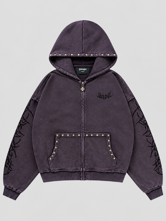 indigenous pattern hoodie