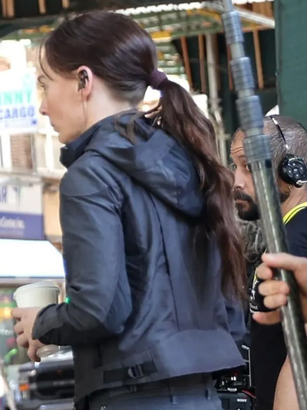 liminal 2026 vanessa kirby black hooded jacket