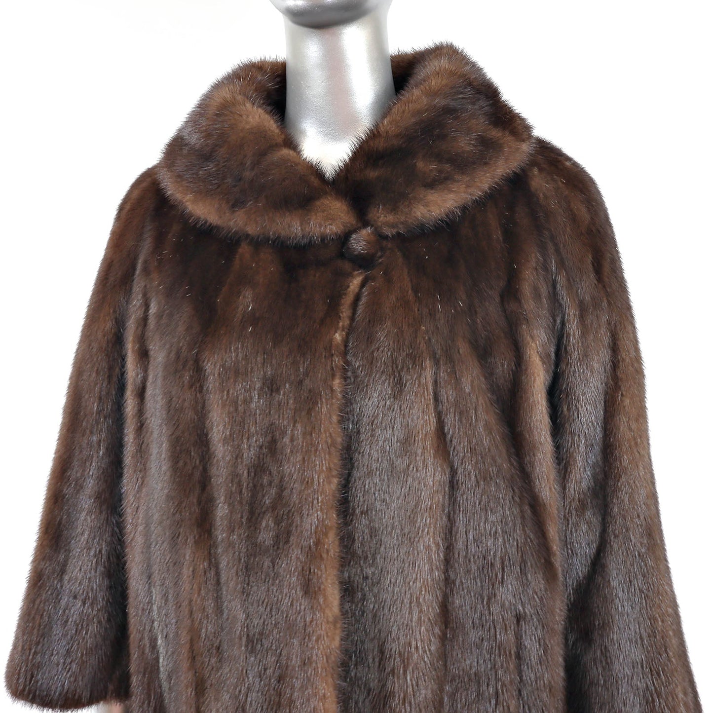 Brown Mink Fur Jacket - Gift For Her