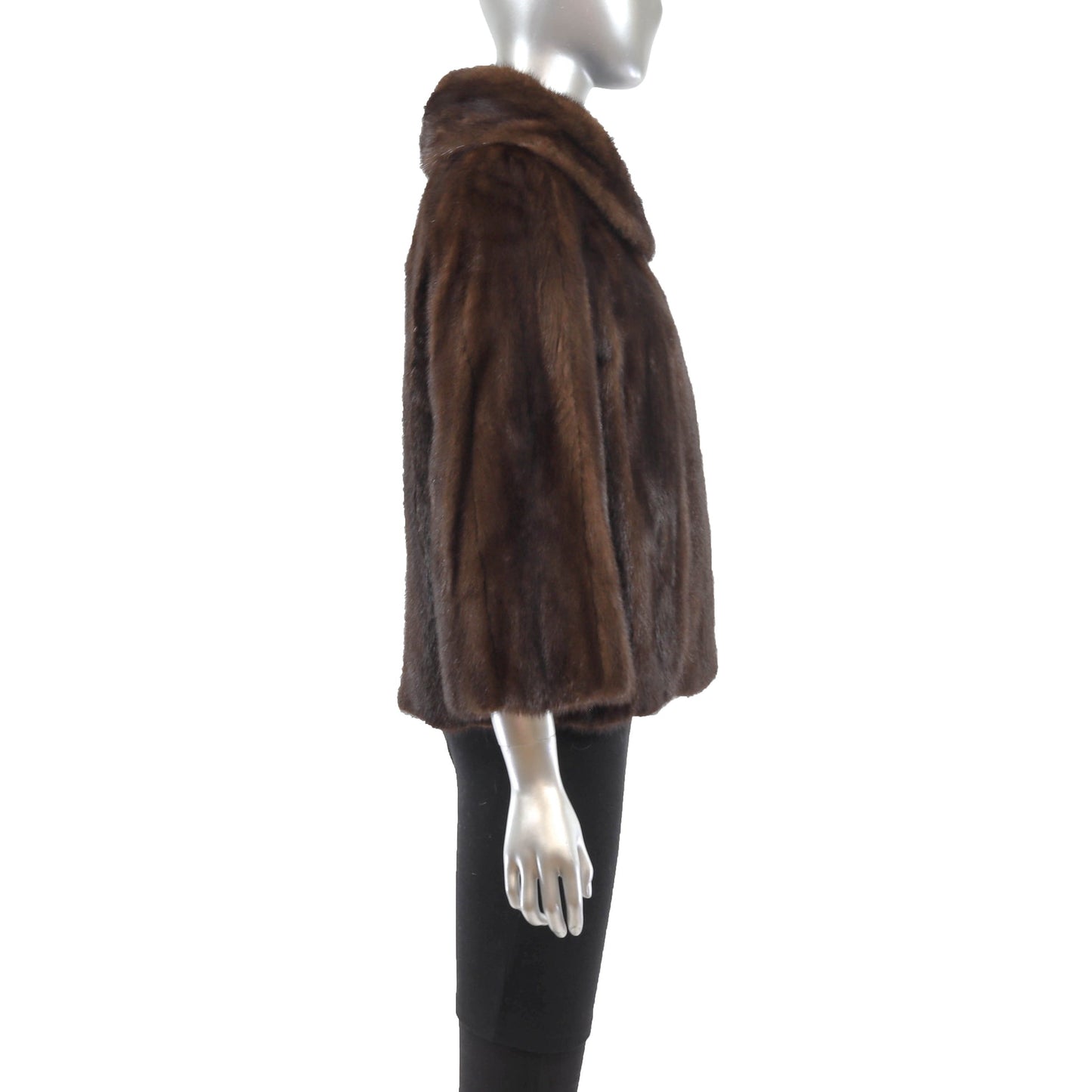 Brown Mink Fur Jacket - Gift For Her