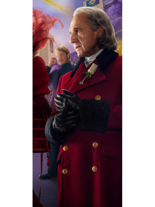 president snow red coat