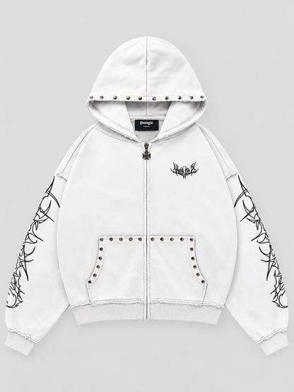 southwestern zip sweatshirt
