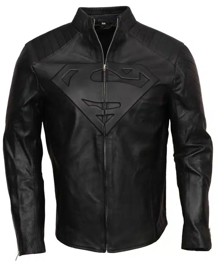 Superman Smallville Black Jacket